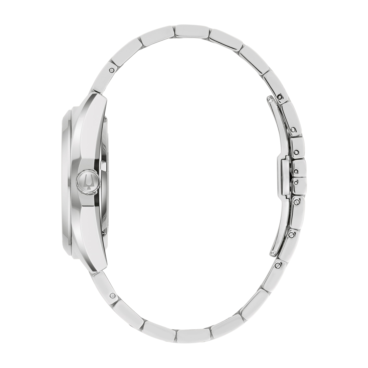 Bulova Surveyor Silver Stainless Steel Green Dial Automatic Watch 39 mm