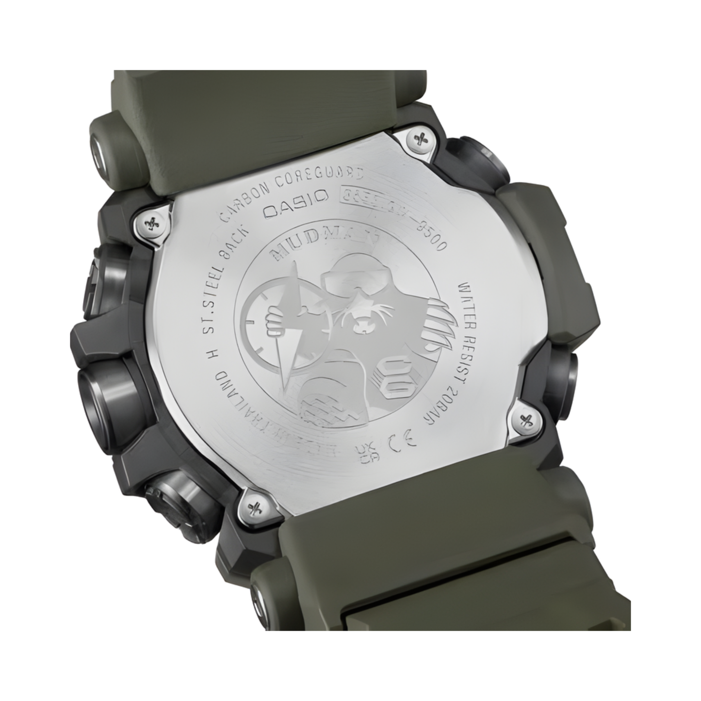 G-SHOCK Mudman Green Bio-Resin Watch 56.7 mm