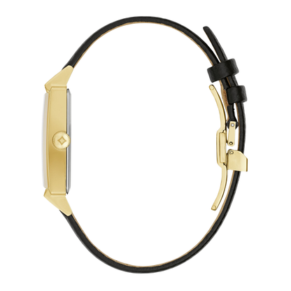 Bulova Dana Thomas House Watch, Stainless Steel, Black Dial, 29.5 mm