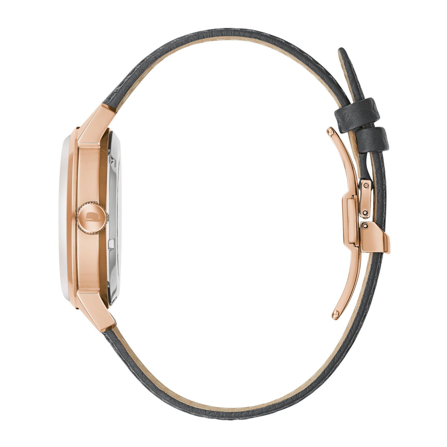 Bulova Summer Wind Frank Sinatra Leather Strap Grey Dial Automatic Watch 40 mm