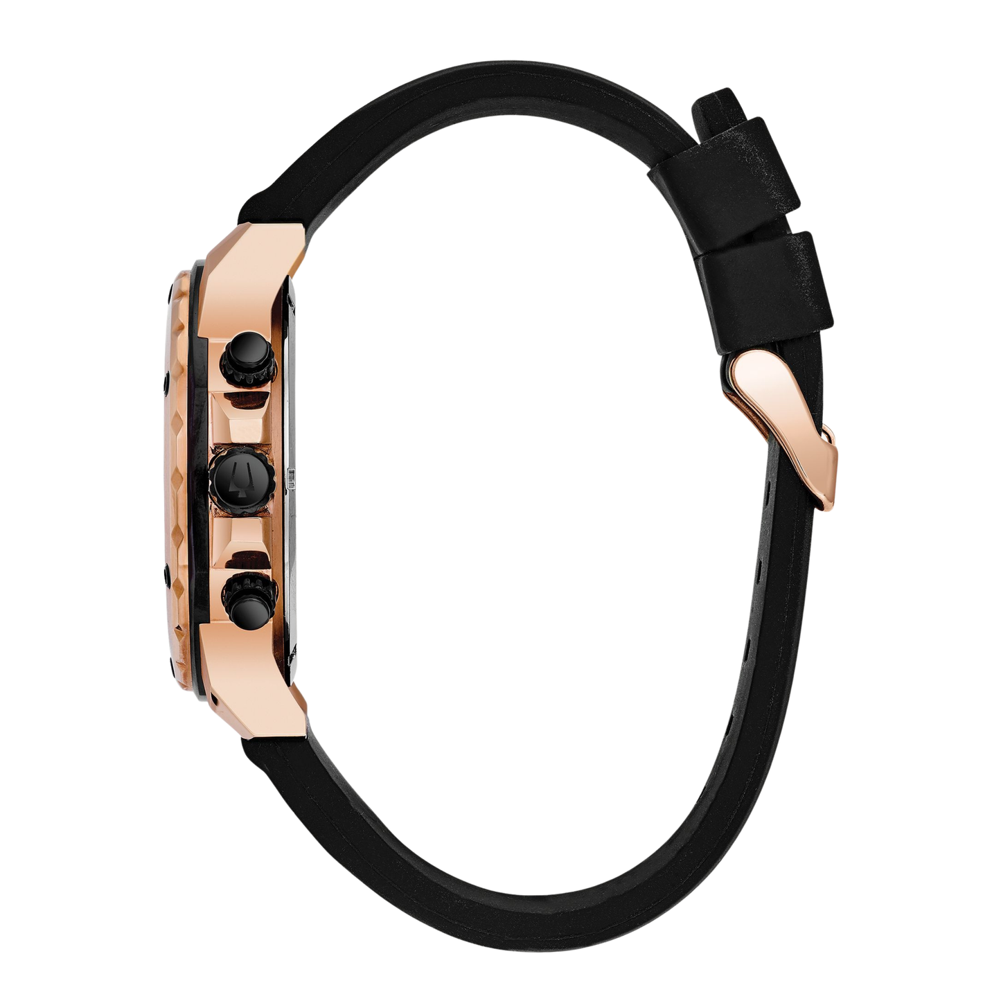 Bulova Series A Marine Star Two-Tone Stainless Steel Black Dial Watch 44 mm