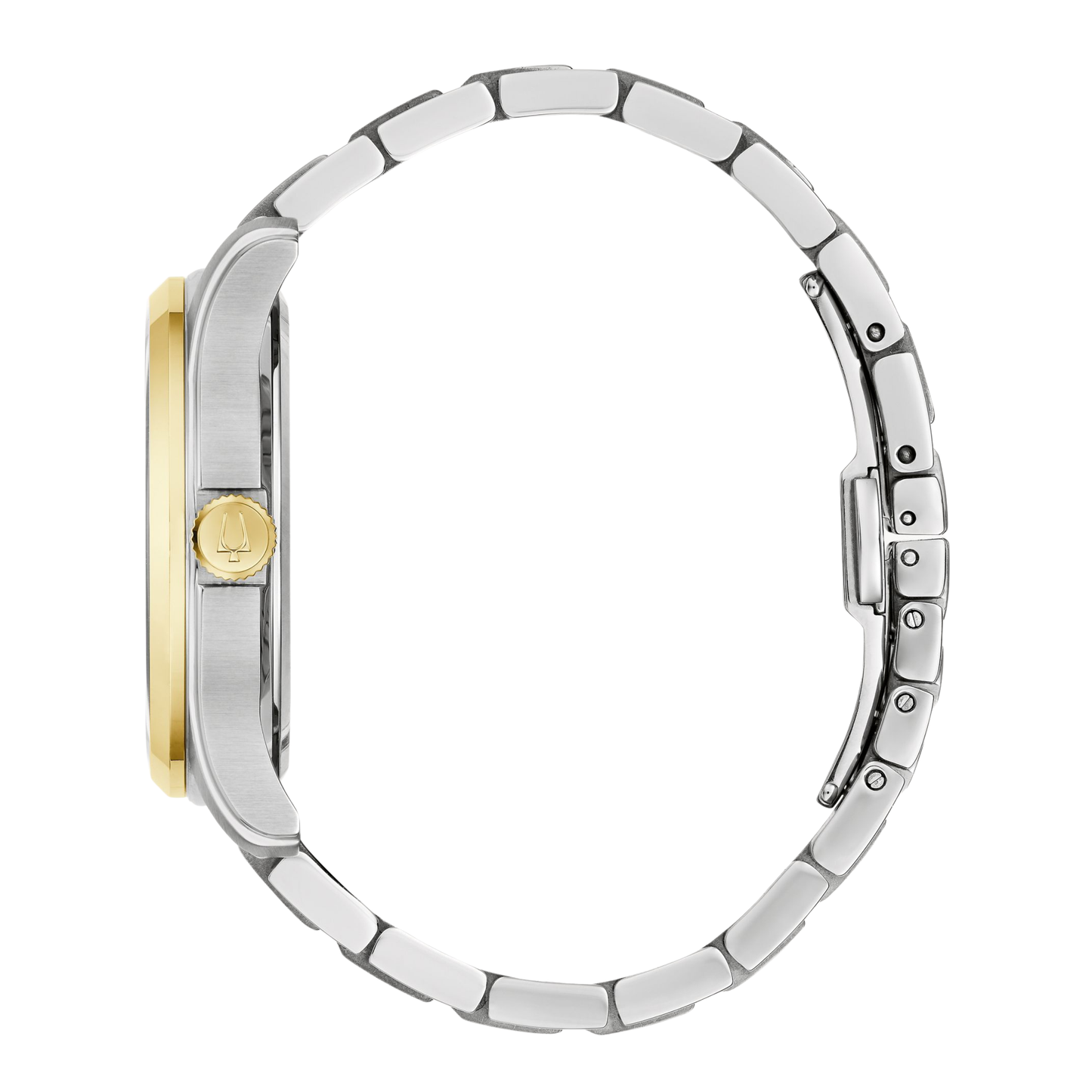 Bulova Classic Wilton Two-Tone Stainless Steel Silver-tone Dial Watch 41 mm