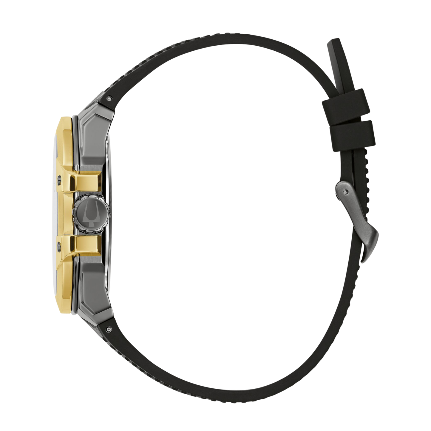 Bulova Marc Anthony Maquina Gray Stainless Steel Automatic Watch 46 mm