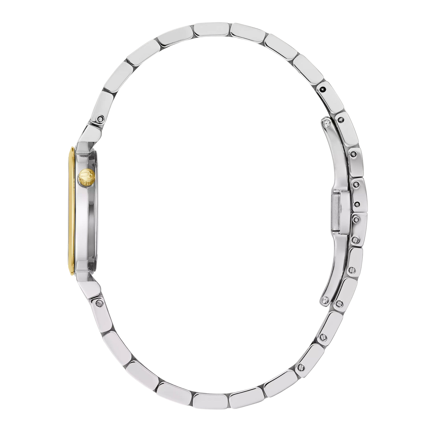 Bulova Classic Regatta Two-Tone Stainless Steel White Dial Watch 24mm