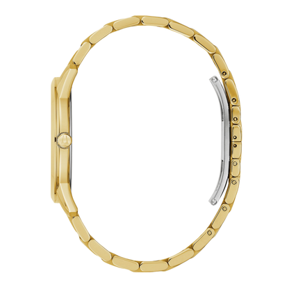 Bulova Sutton Classic Watch, Stainless Steel, Champagne Gold Dial, 40 mm