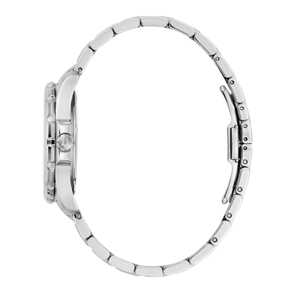 Bulova Marine Star Silver Stainless Steel Blue Dial Watch 36 mm