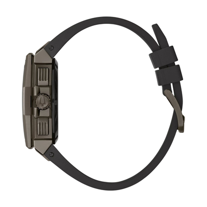 Bulova Series X Two-Tone Stainless Steel Black Dial Watch 45 mm