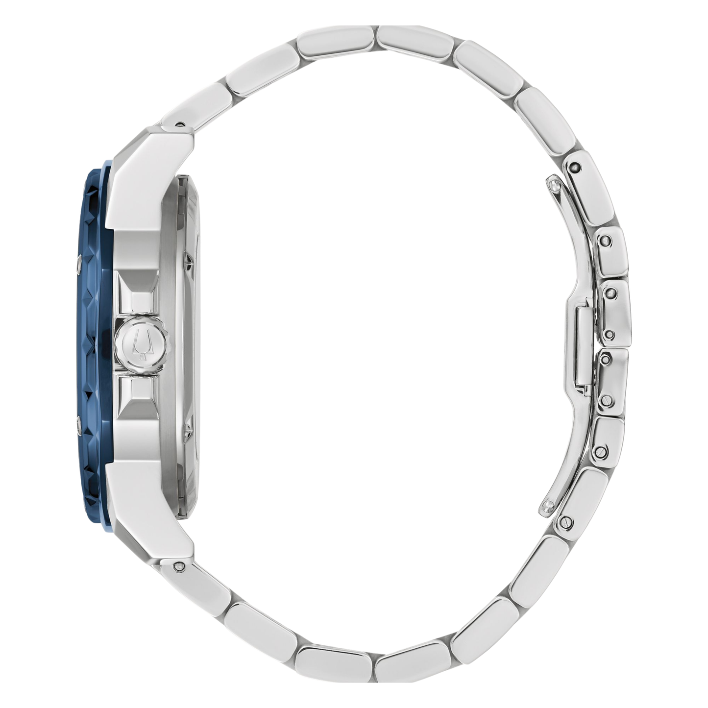 Bulova Series A Marine Star Stainless Steel Blue Dial Automatic Watch 44 mm