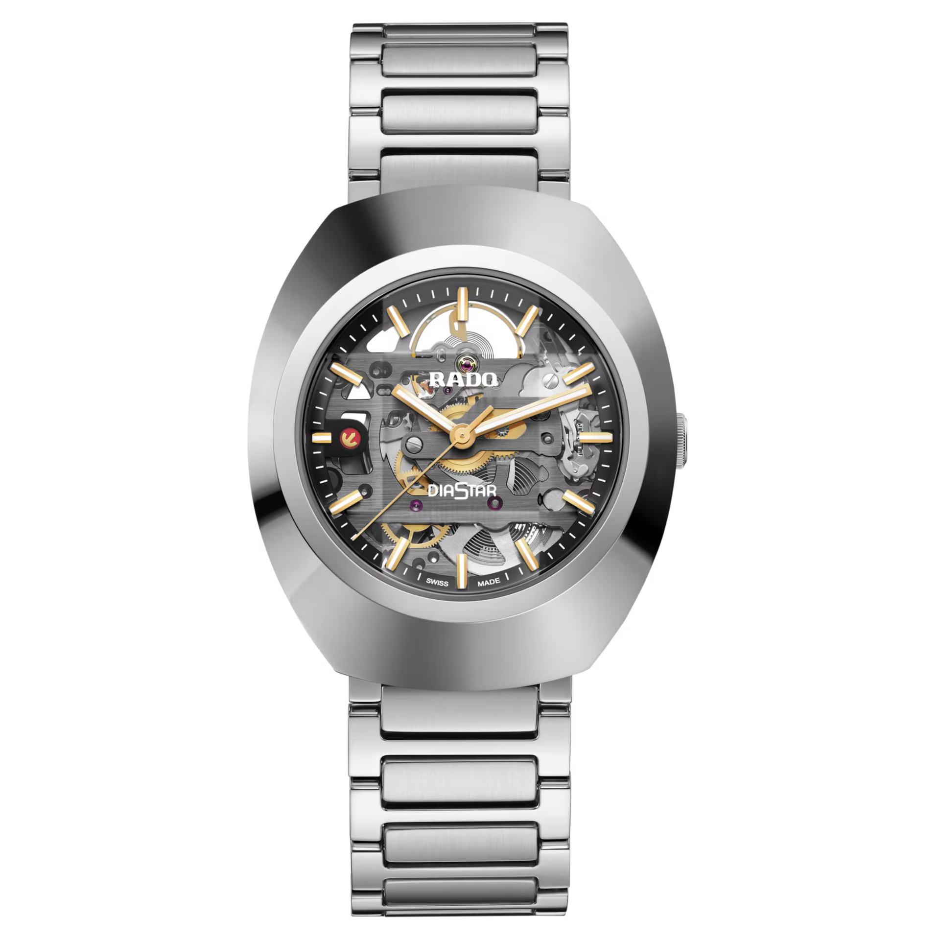 RADO DIASTAR 自動巻 Rado DiaStar Original Skeleton Automatic Grey Dial 38mm
