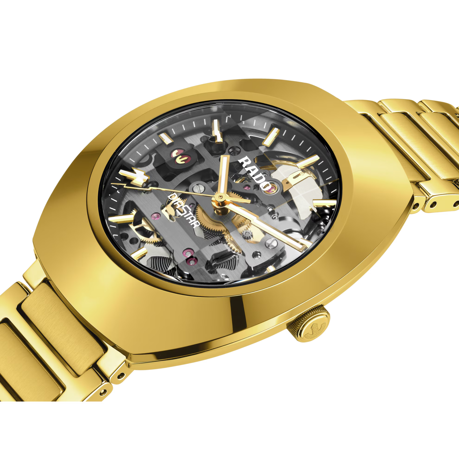 Rado DiaStar Original 38mm Blue Dial Stainless Steel Quartz Watch