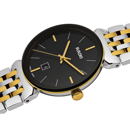 Rado Florence Classic Black Two-Tone Stainless Steel Watch 30 mm