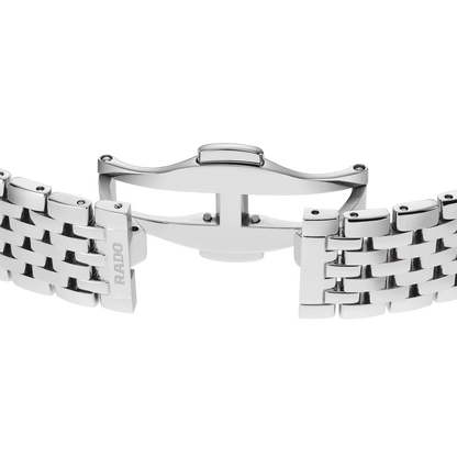 Rado Florence Classic Diamond Black Stainless Steel Watch 30 mm