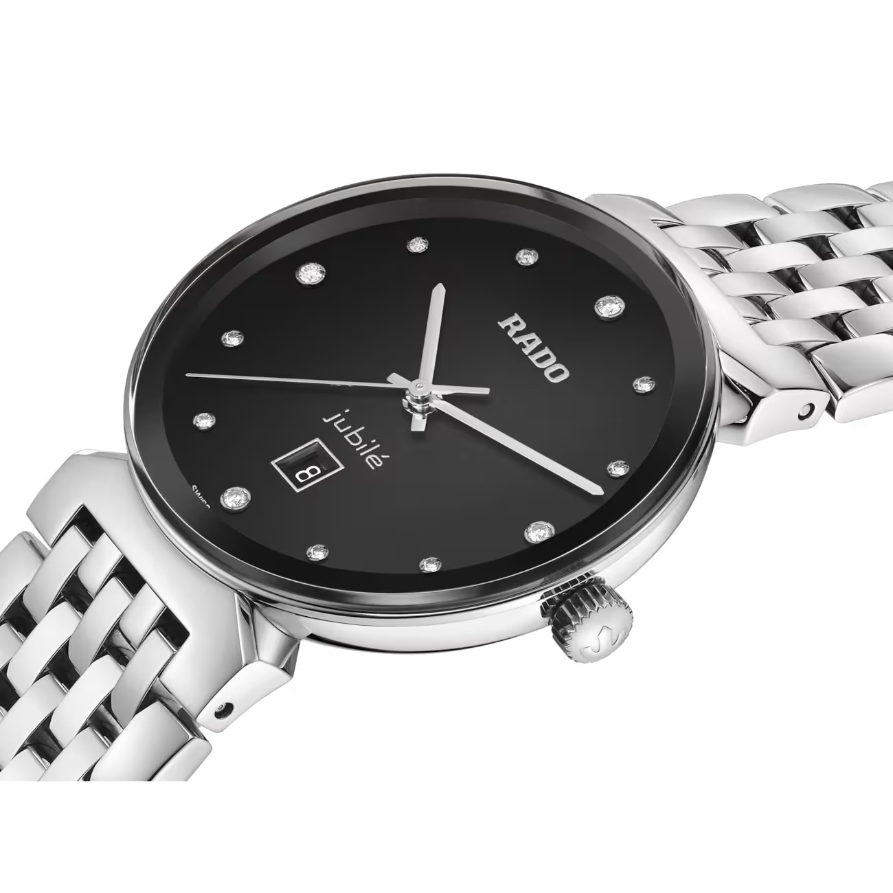 Rado Florence Classic Black Stainless Steel Watch 30 mm