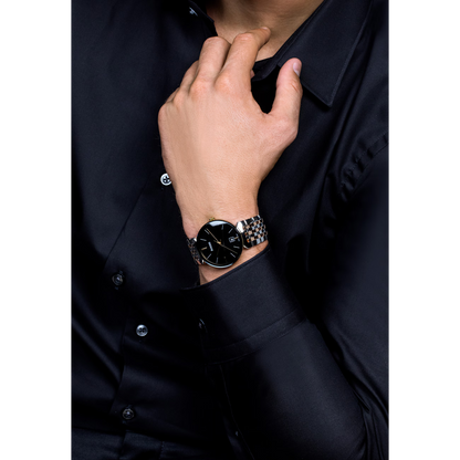 Rado Florence Classic Black Two-Tone Stainless Steel Watch 38 mm