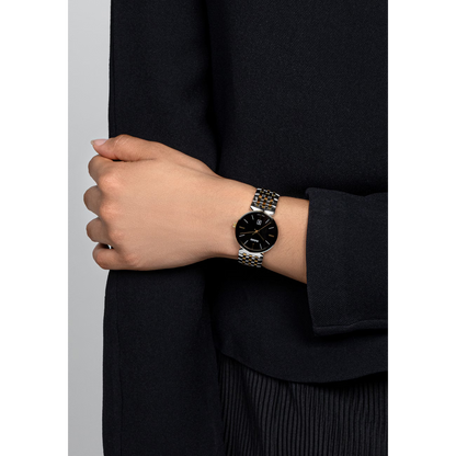 Rado Florence Classic Black Two-Tone Stainless Steel Watch 30 mm
