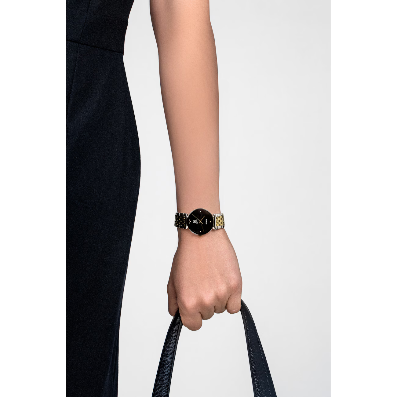 Rado Florence Classic Black Two-Tone Watch 30 mm