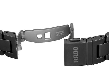 Rado Captain Cook Black Skeleton Ceramic Automatic Watch 43 mm