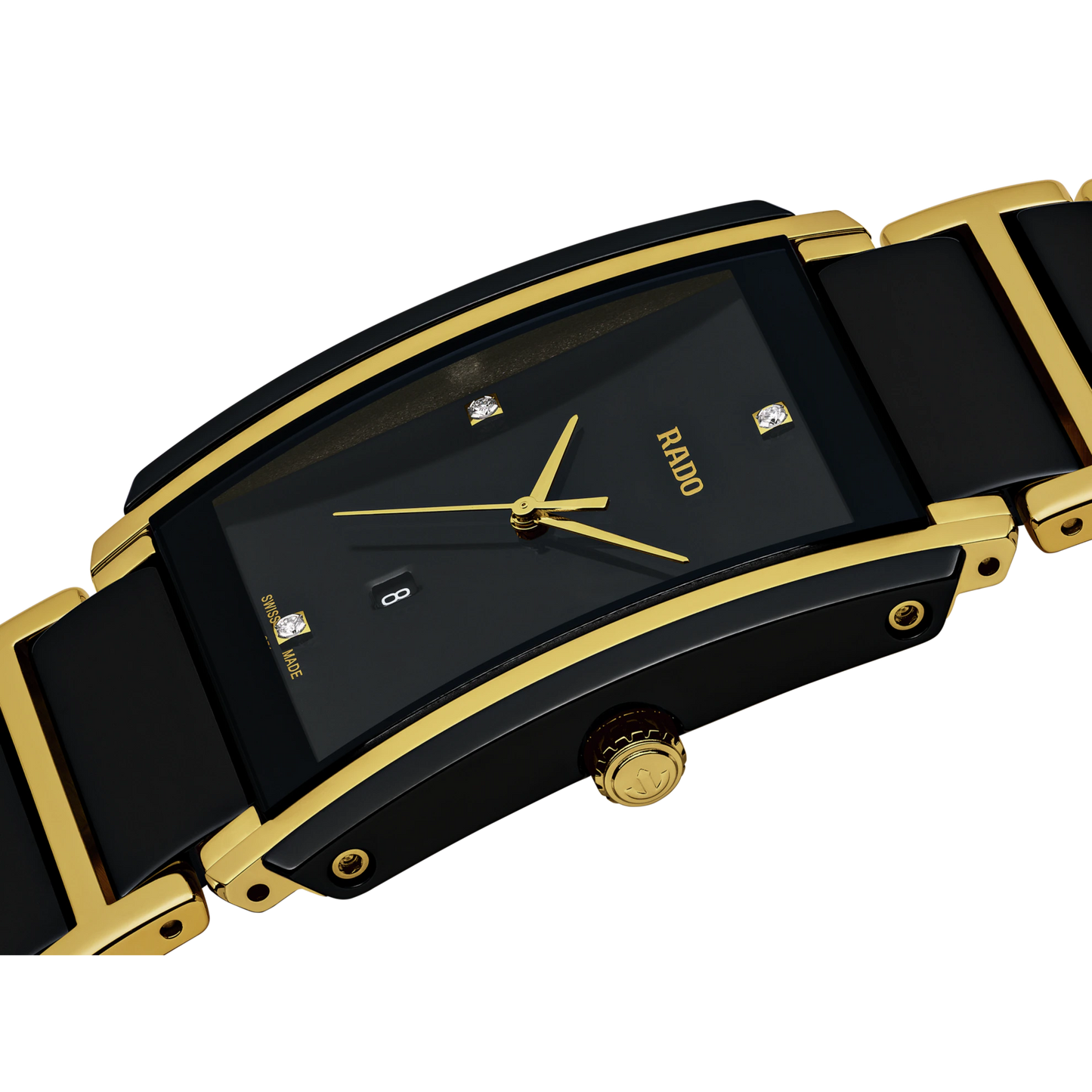 Rado Integral Gold Diamond Ceramic Watch 31 mm