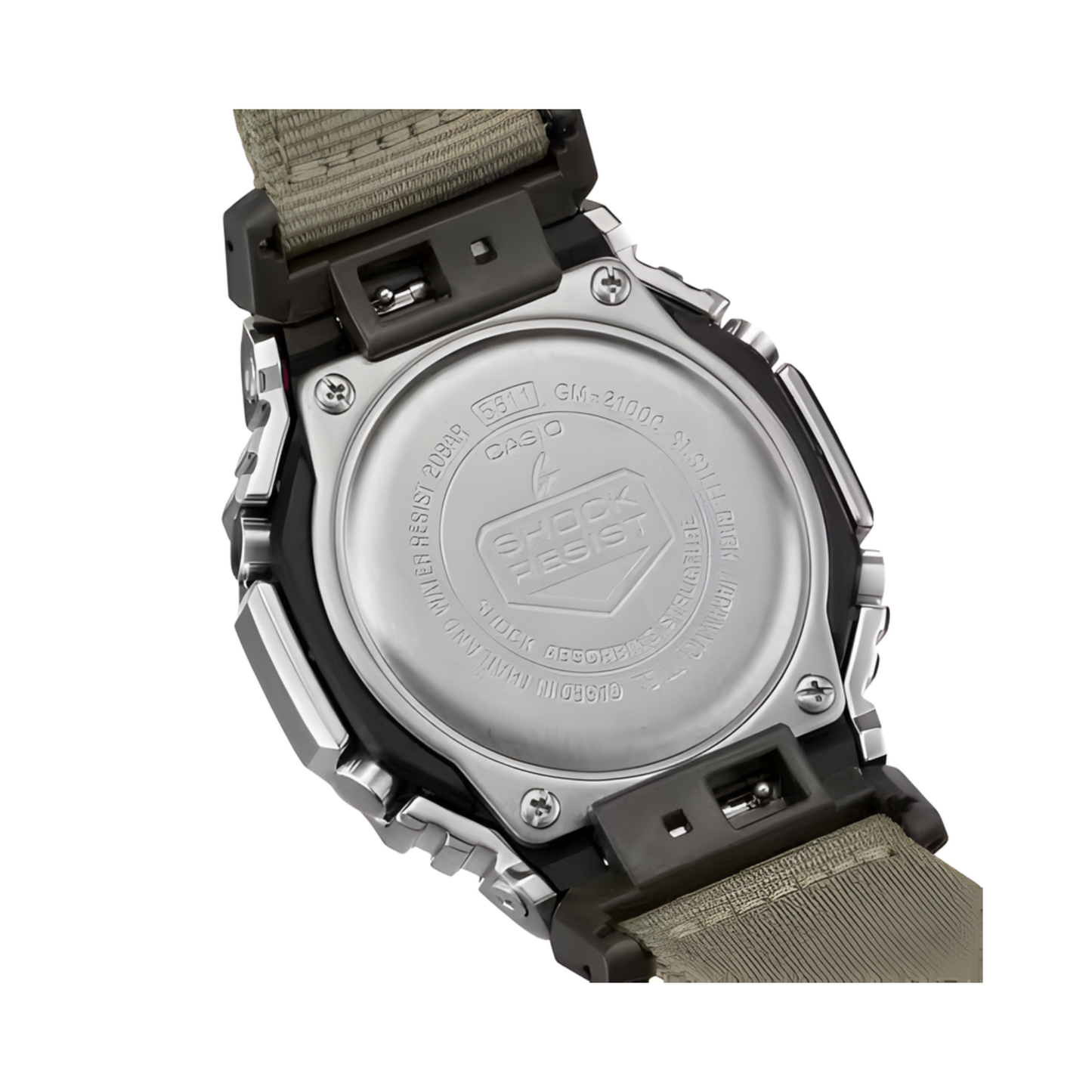G-SHOCK 2100 Series Metal-Covered Khaki Brown Watch 49.3mm