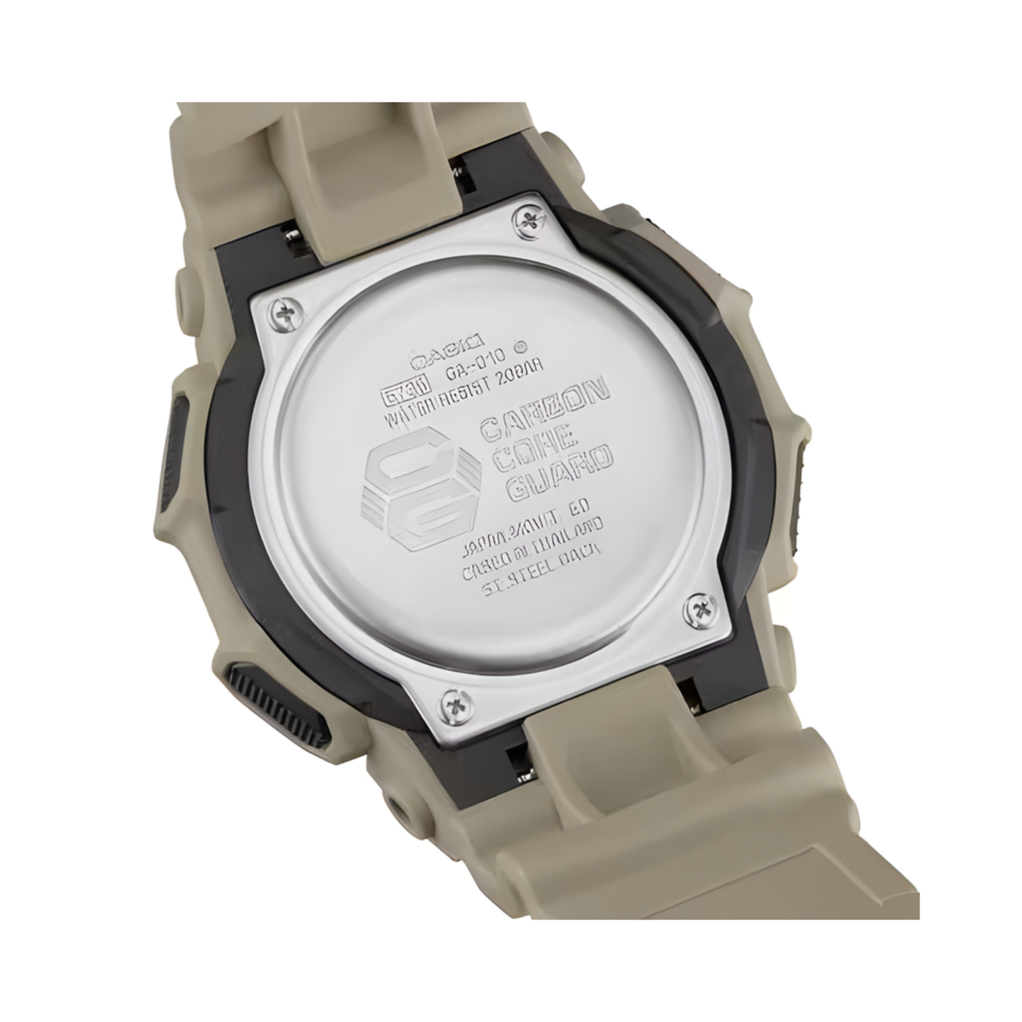 G-SHOCK GA010 Series Large-Case Analog-Digital Brown Watch 55.1 mm