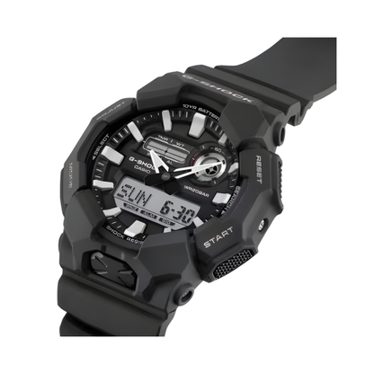 G-SHOCK GA010 Series Large-Case Black Analog-Digital Watch 55.1 mm