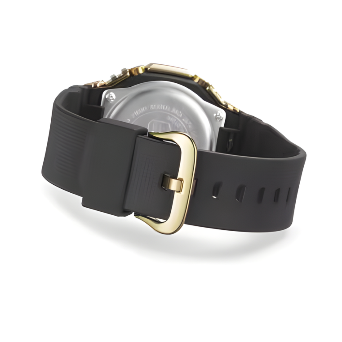 G-SHOCK 2100 Series Metal-Covered Black/Gold Analog-Digital Watch 49.3mm