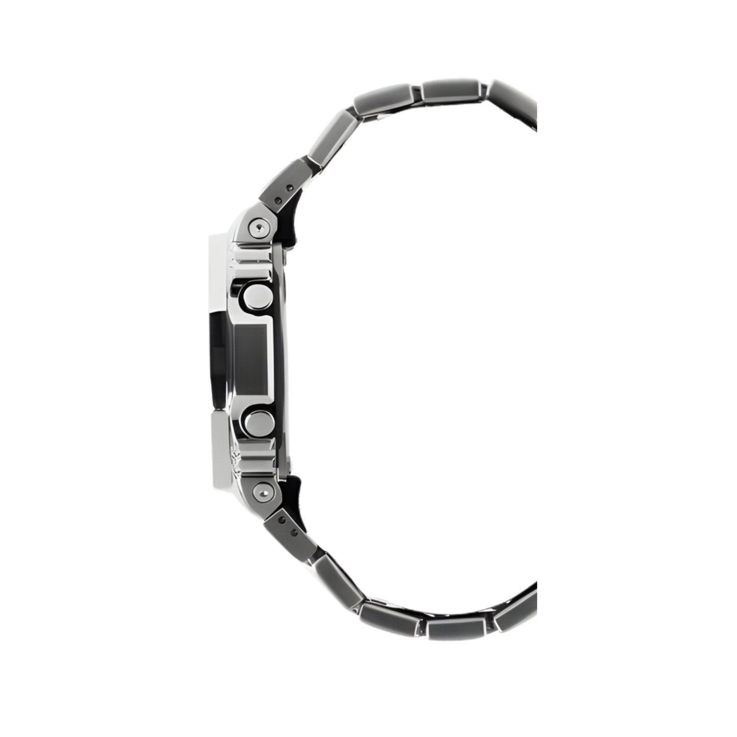 G-SHOCK 2100 Series Octagonal Metal-Covered Silver Watch 49.3mm