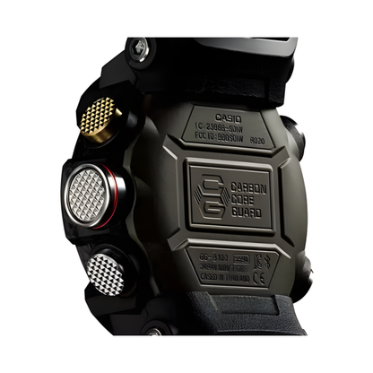 G-SHOCK MUDMASTER Olive/Black Carbon Core Guard Watch 55.4mm