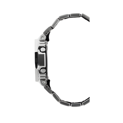 G-SHOCK 2100 Series Stainless Steel Blue Dial Watch 49.3 mm