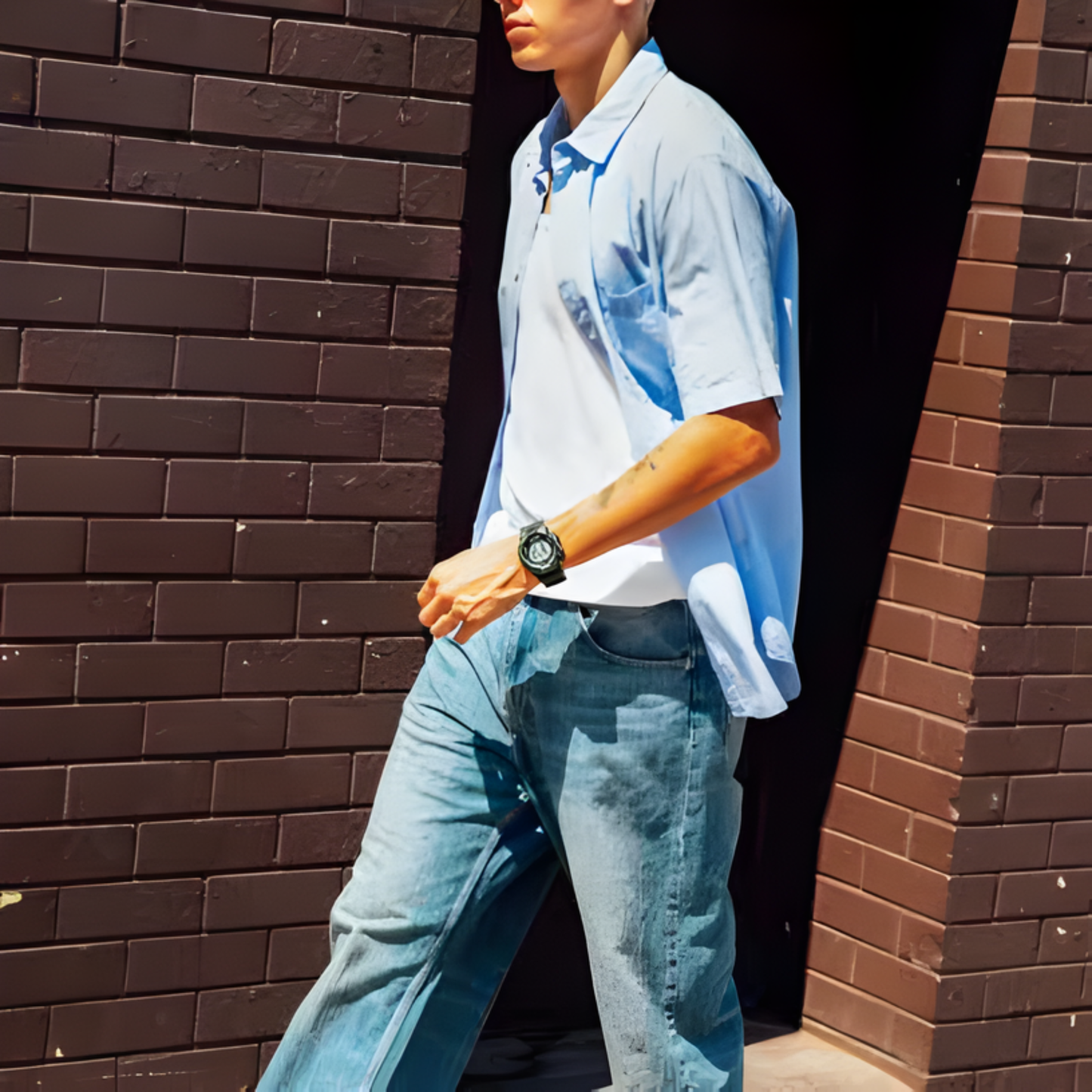 G-SHOCK GD010 Series Large Digital Green Watch 54.9mm