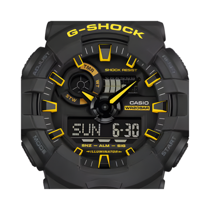 G-SHOCK GA700 Series Cyber Neon Black Watch 57.5 mm