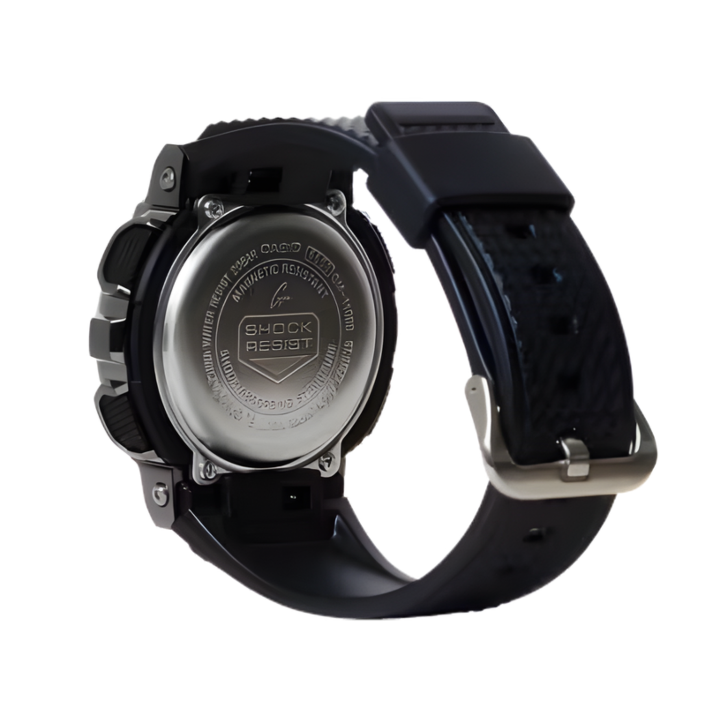G-SHOCK 110 Series Metal-Covered Black Analog-Digital Watch 51.9mm