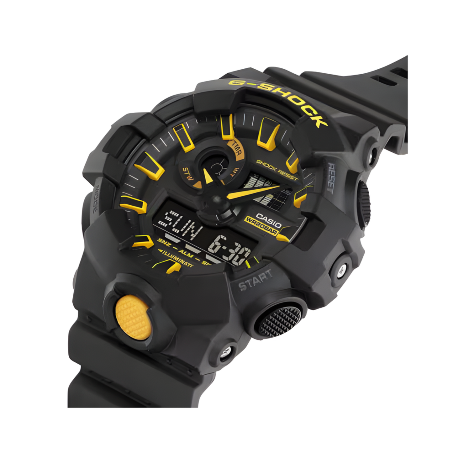 G-SHOCK GA700 Series Cyber Neon Black Watch 57.5 mm