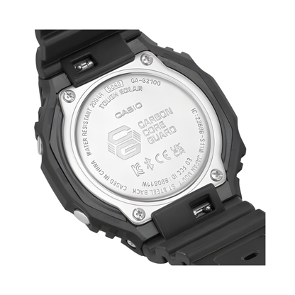 G-SHOCK 2100 Series Carbon Core Guard Solar Black Watch 48.5mm