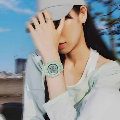 G-SHOCK GMD-B300 Series Step-Tracker Green Women's Watch 46.4mm