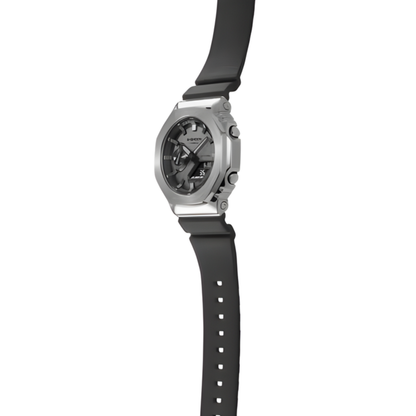 G-SHOCK GM2100 Series Metal-Covered Black Octagonal Watch 49.3mm