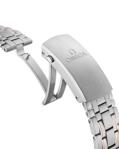 Omega Seamaster Diver 300M Sedna Gold Steel Automatic Watch 42 mm