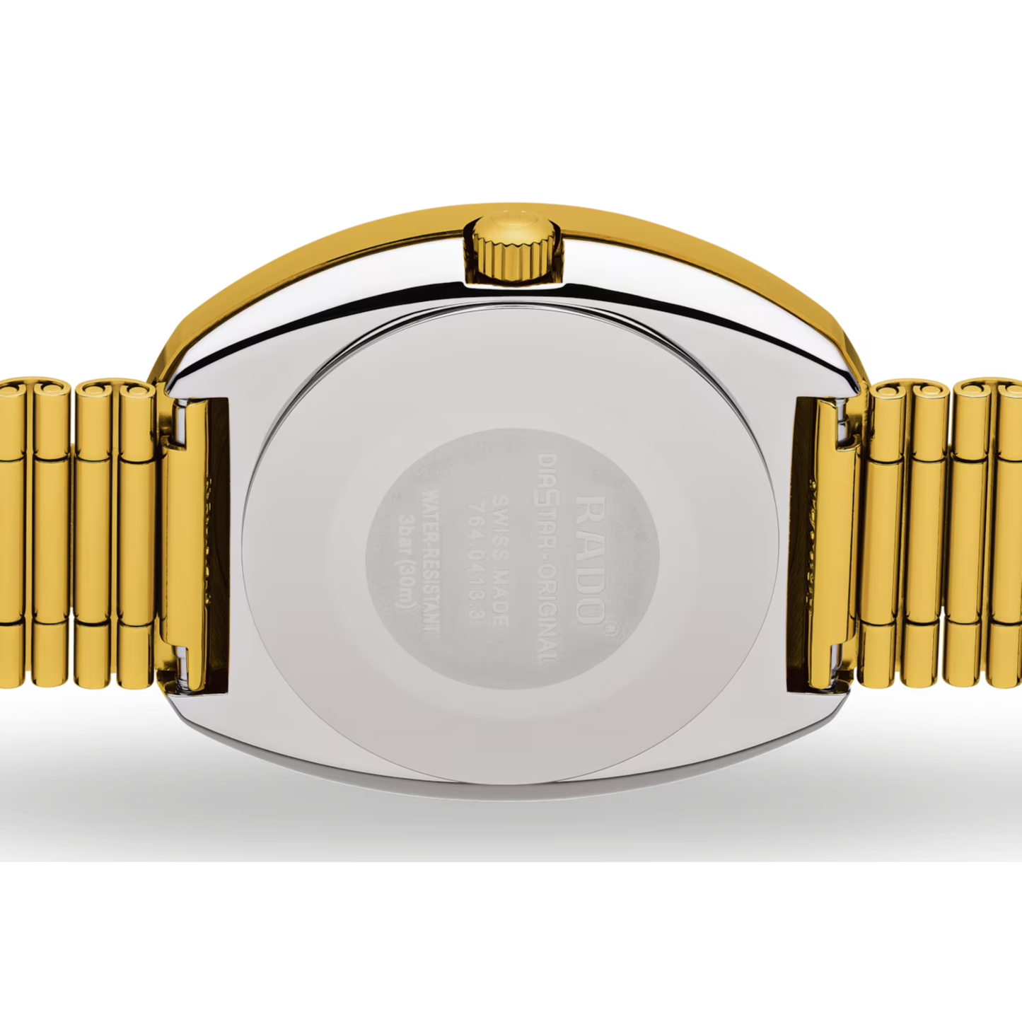 Rado DiaStar Original Gold Stainless Steel Automatic Watch 35 mm