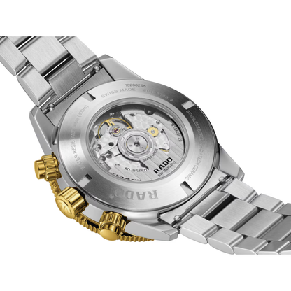 Rado Captain Cook Green Chronograph Ceramic Automatic Watch 43 mm