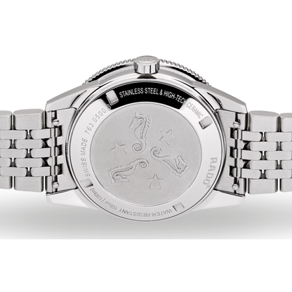 Rado Captain Cook White Ceramic Stainless Steel Automatic Watch 37 mm