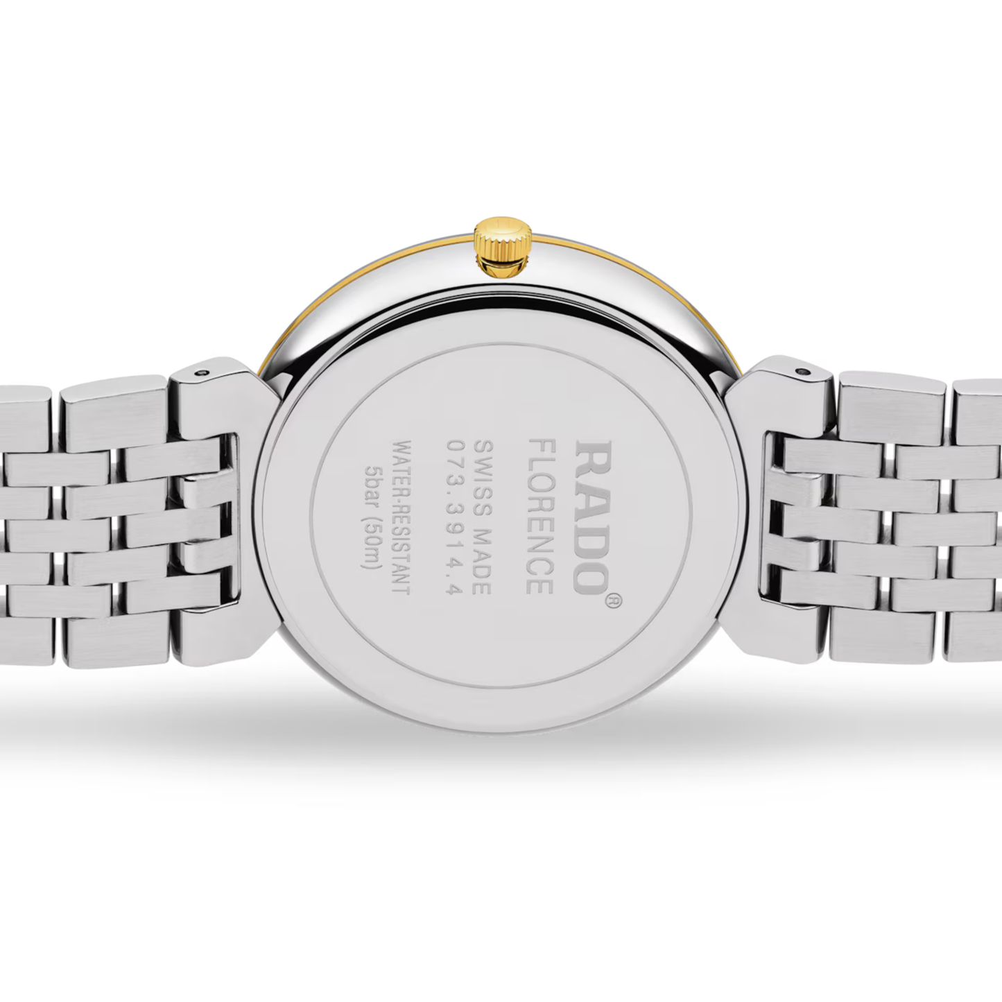 Rado Florence Classic White Two-Tone Stainless Steel Watch 38 mm
