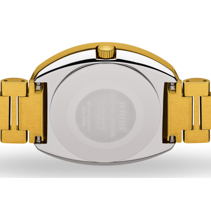 Rado DiaStar Original Gold Stainless Steel Watch 35 mm