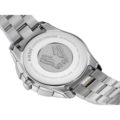 Rado HyperChrome Green Two-Tone Ceramic Chronograph Watch 44.9 mm