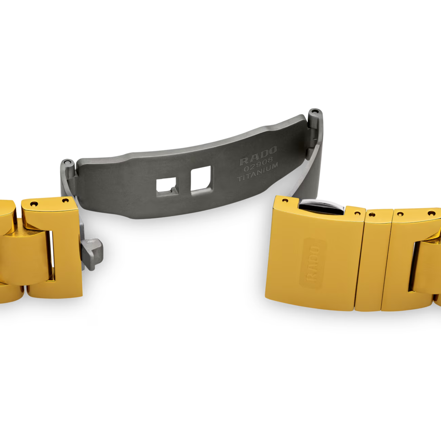 Rado DiaStar Original Gold Stainless Steel Watch 35 mm