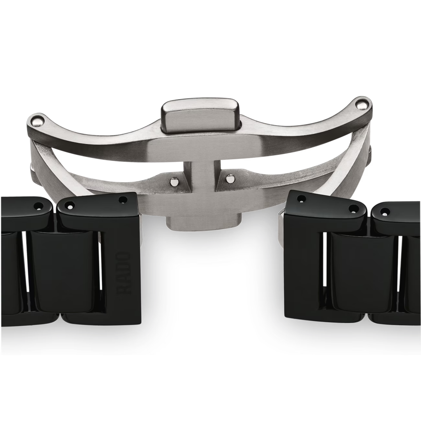 Rado True Round Diamonds Black Ceramic Automatic Watch 40 mm