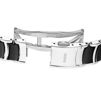 Rado Centrix Automatic Diamonds Black Dial Two-Tone Stainless Steel 30.5mm