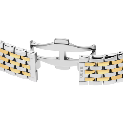 Rado Florence Classic White Two-Tone Stainless Steel Watch 38 mm