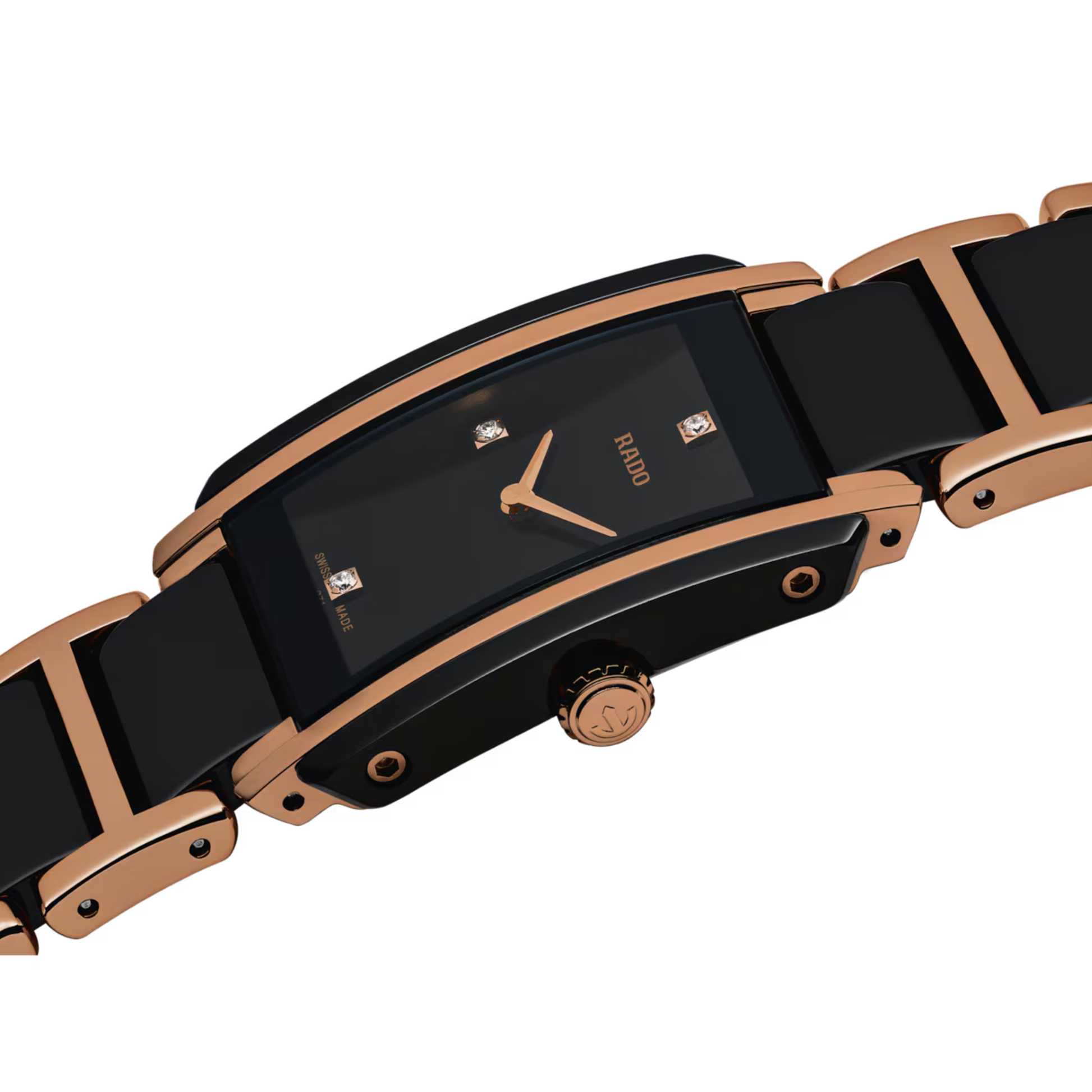 Rado Integral Diamonds 22mm Black Dial Black High-Tech Ceramic Rado Integral Diamonds 22mm Black Dial Black High-Tech Ceramic