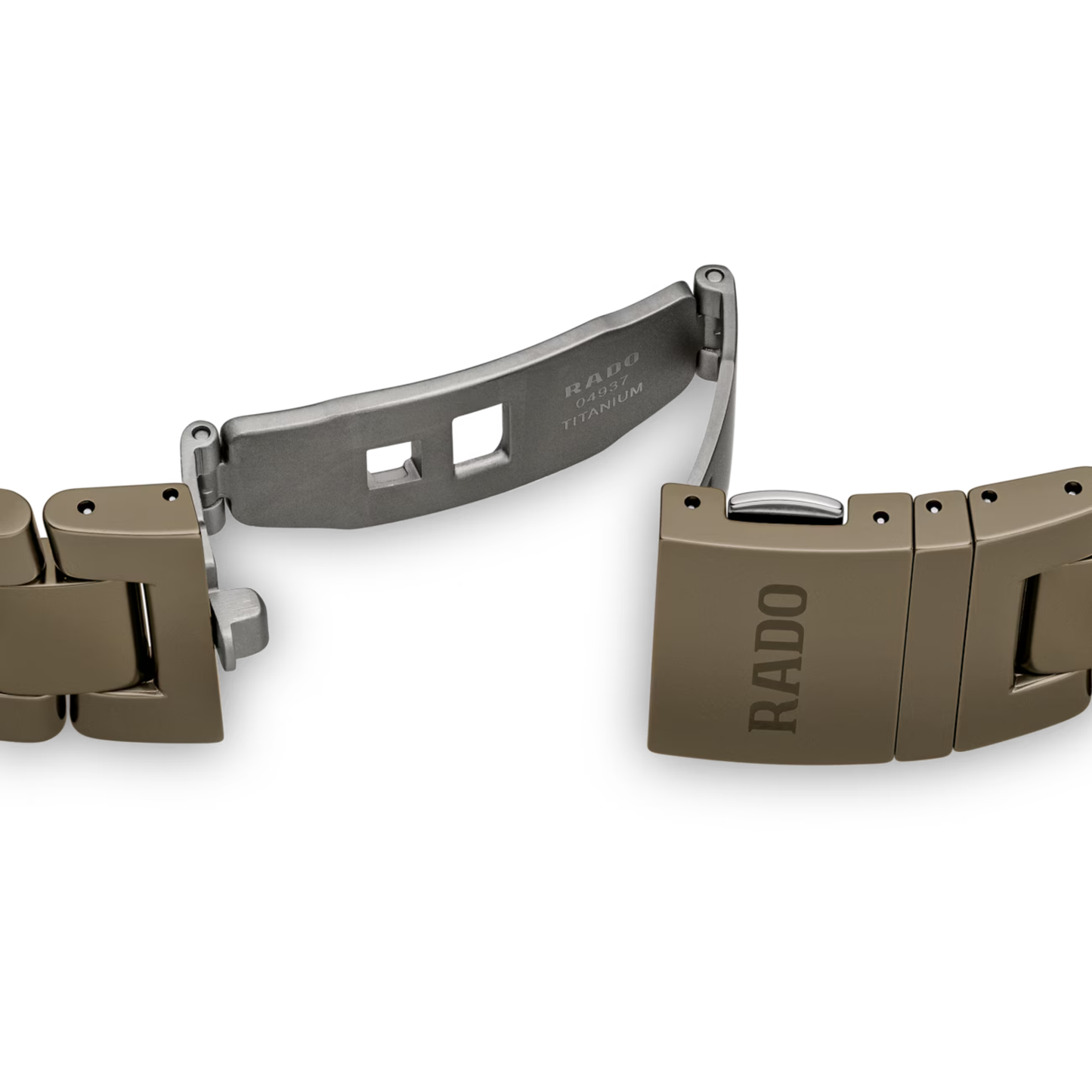 Rado Captain Cook Olive Green Ceramic Titanium Automatic Watch 43 mm