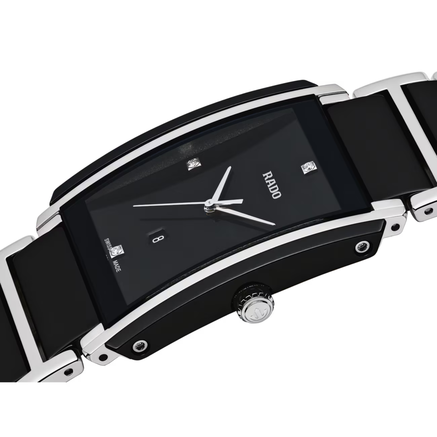 Rado Integral Silver Diamond Ceramic Watch 31 mm